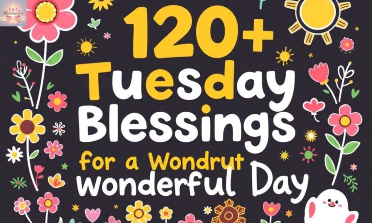 120+ Tuesday Blessings for a Wonderful Day – Cute Images