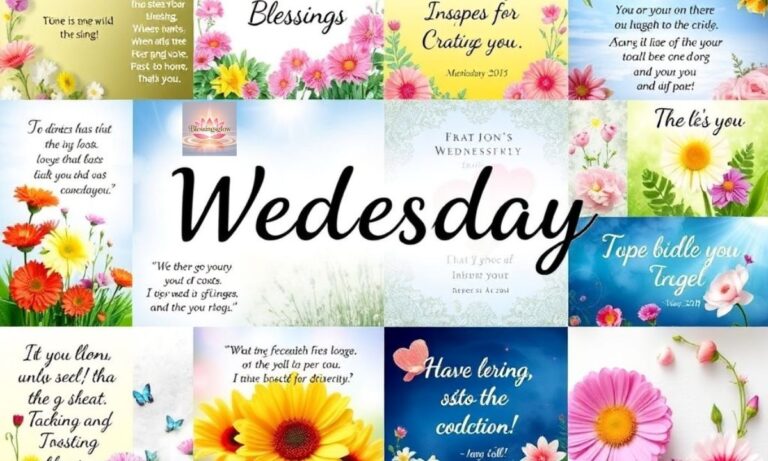 140+ Wednesday Blessings Images, Quotes, and Prayers