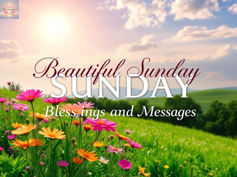 Beautiful Sunday Blessings and Messages