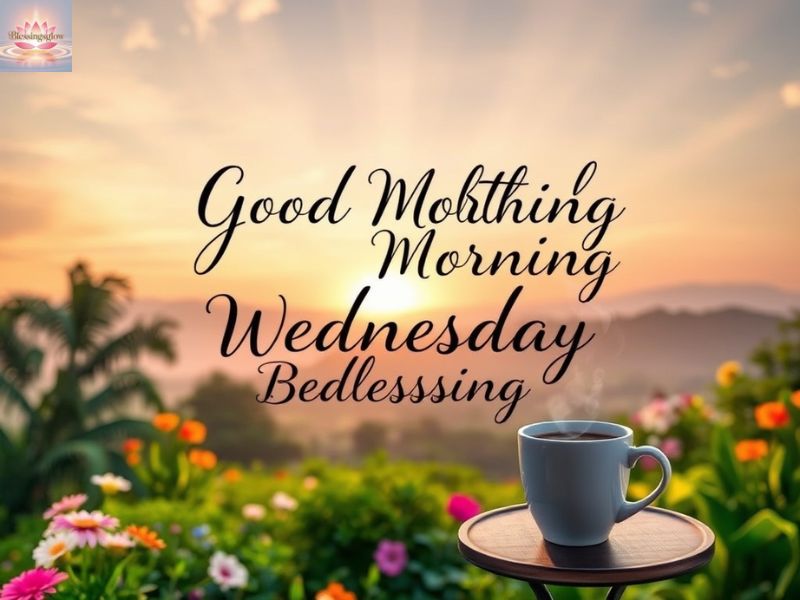 Delightful Good Morning Wednesday Blessings