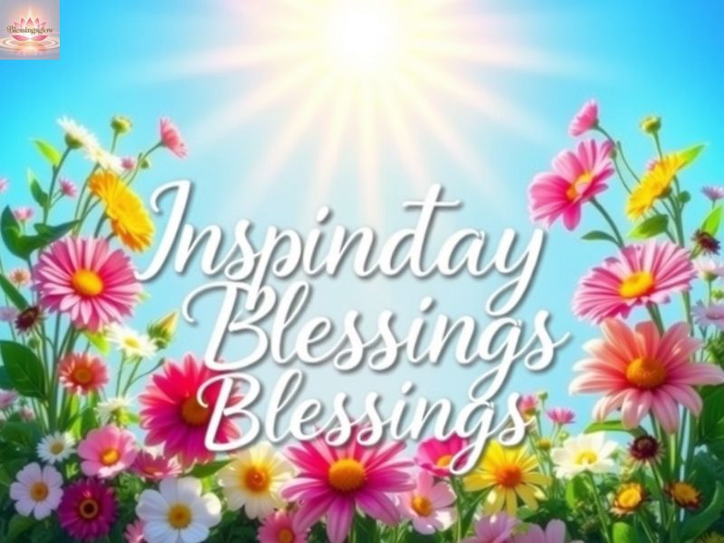 Inspirational Monday Blessings