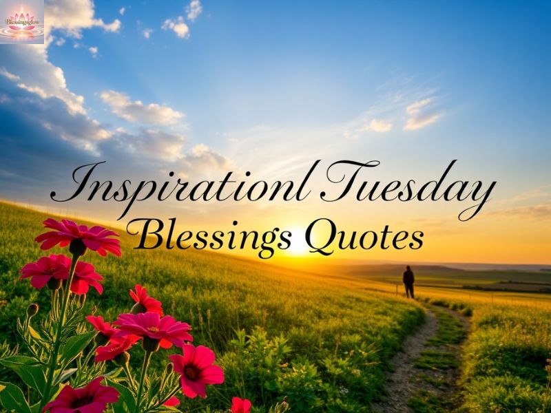 Inspirational Tuesday Blessings Quotes