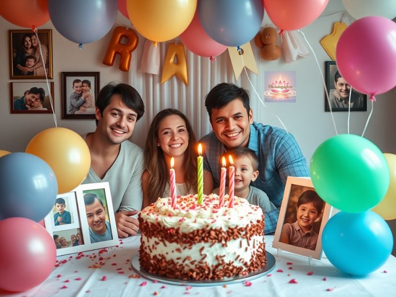 Late happy birthday wishes for family