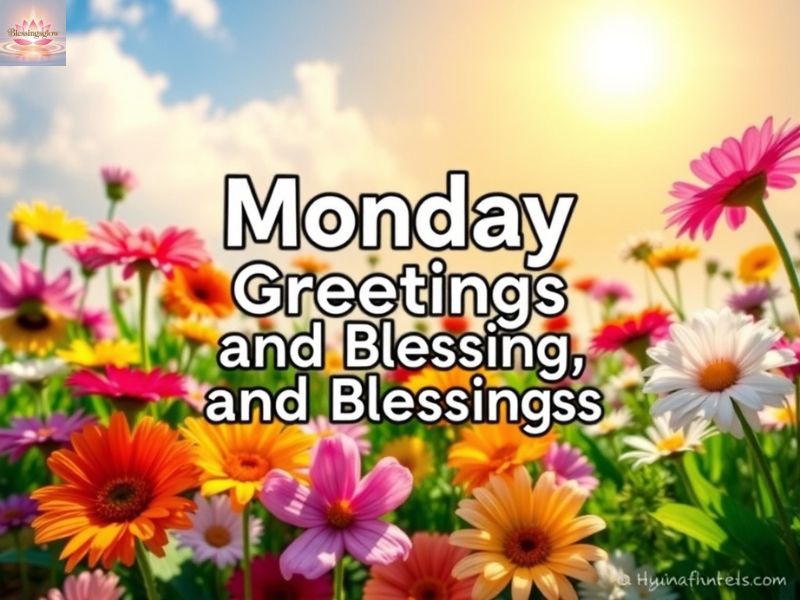 Monday Greetings and Blessings