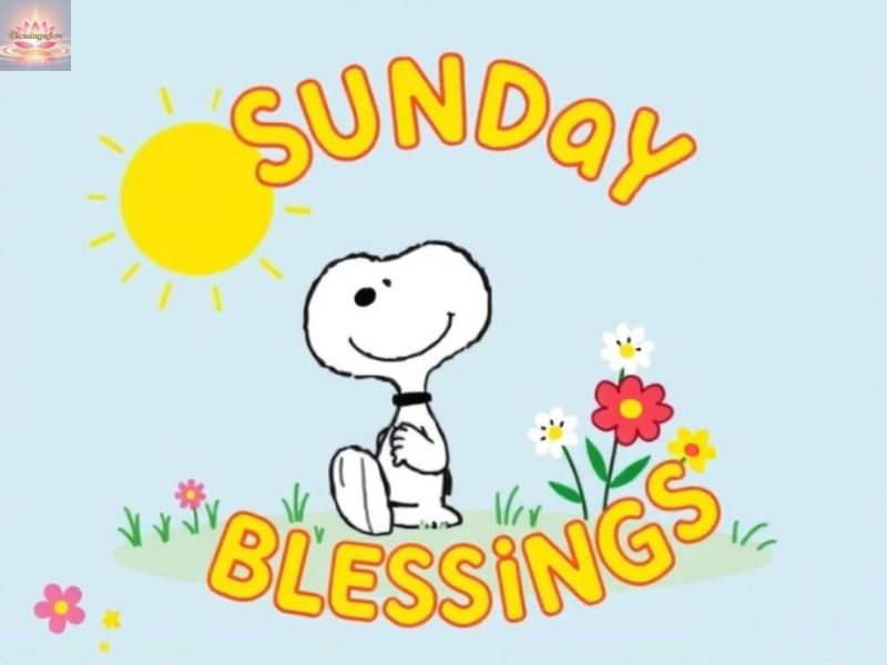 Snoopy Sunday Blessings