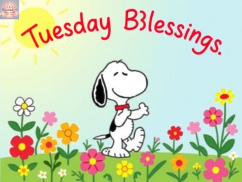Snoopy Tuesday Blessings