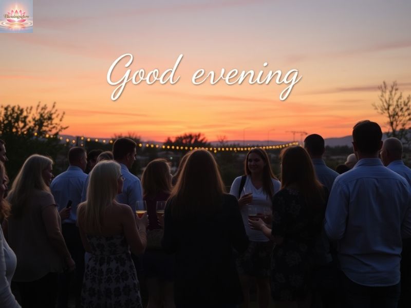 6. Delightful Good Evening Wishes to Share Warmth