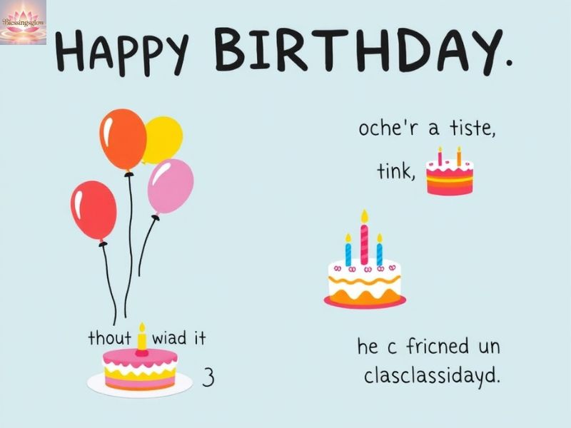 Funny and Lighthearted Birthday Wishes for Friends and Classmates