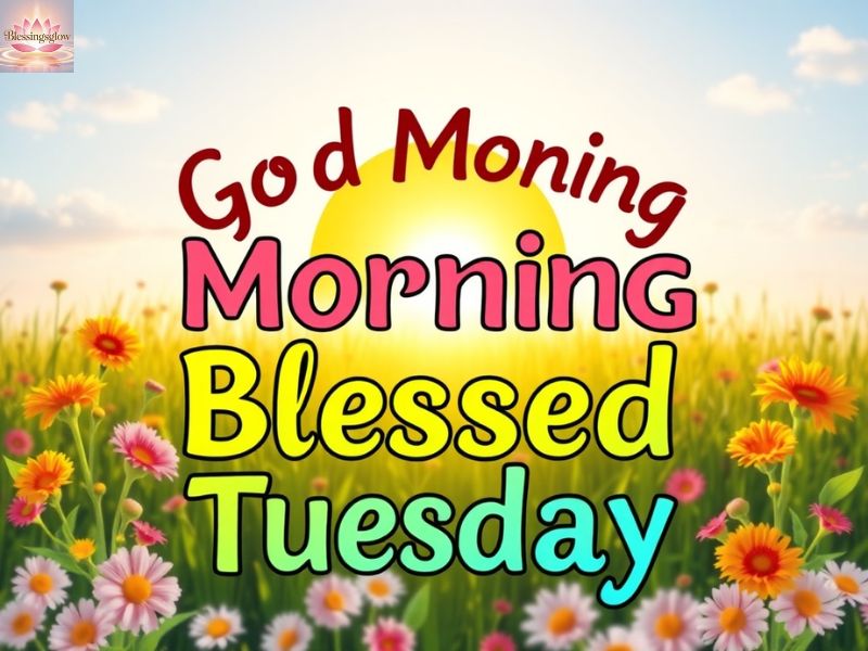 Good Morning Blessed Tuesday