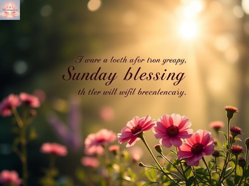 Good Morning Sunday Blessings with Images and Cards to Share