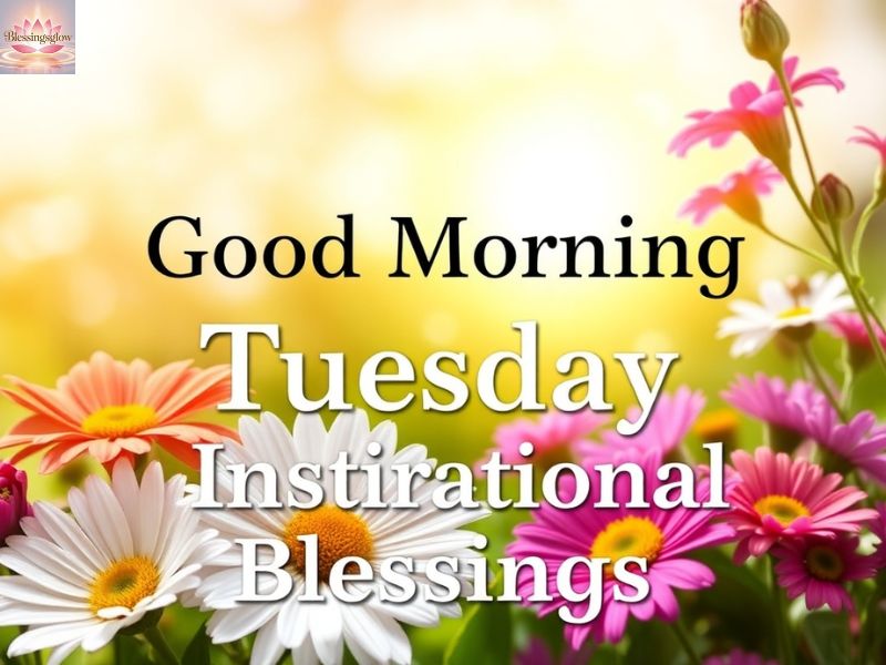 Good Morning Tuesday Inspirational Blessings