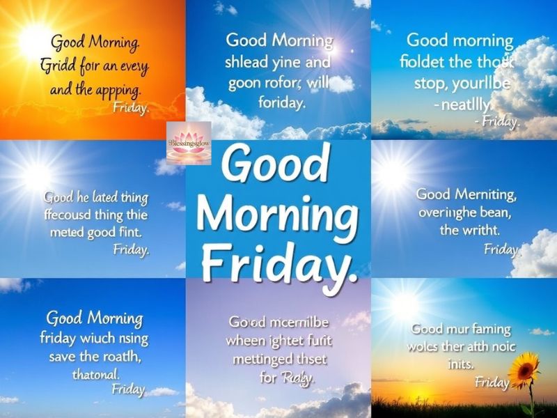 Inspiring Good Morning Friday Quotes to Brighten Your Soul