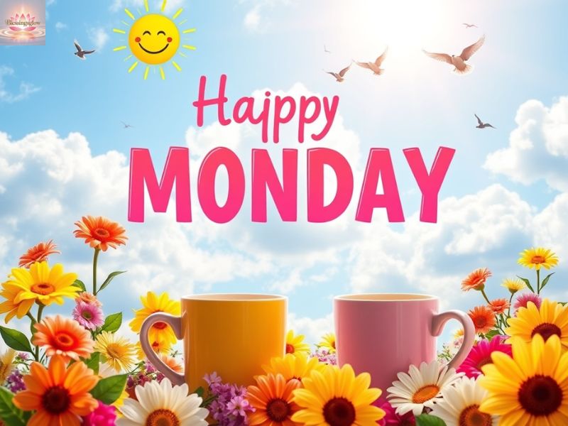 Monday Greetings with Images and Good Vibes