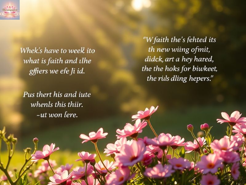 Positive Monday Prayers and Encouraging Words of Faith