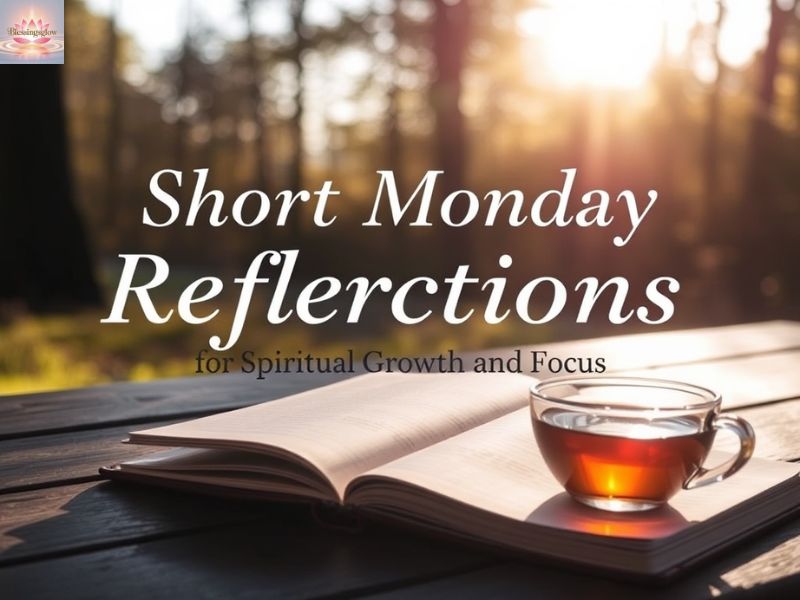 Short Monday Reflections for Spiritual Growth and Focus