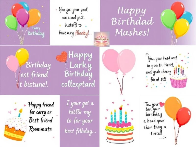 Special Birthday Wishes for Your Best Friend or Roommate